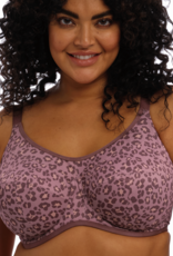 Elomi Energise SportBh met beugel kleur rose-wood met fantasieprint gecombineerd mt L80