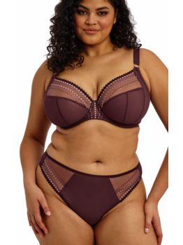 Elomi lingerie  Matilda  Plunge Bh met beugel kleur sugar plum