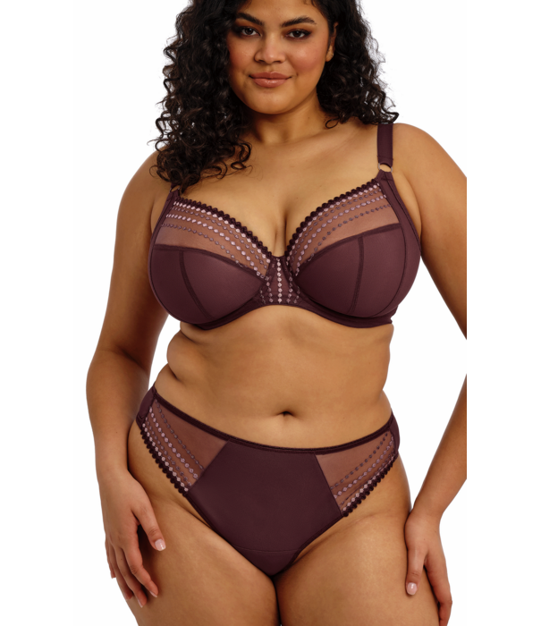 Elomi  Elomi Matilda Plunge Bh met beugel kleur sugar plum