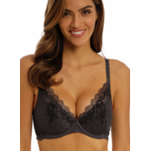 Wacoal Lace Perfection Push Up Bh met beugel & lichtgewicht padding kleur antraciet grijs