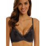 Wacoal Lace Perfection Push Up Bh met beugel & lichtgewicht padding kleur antraciet grijs