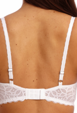 Wacoal  Raffine Plunge  Bh met beugel & zachte voorgevormde push up pads, kleur wit