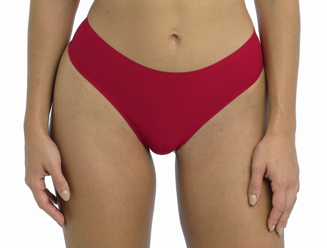 Fantasie Fantasie Smoothease onzichtbare stretch string kleur zwart , nude of rood