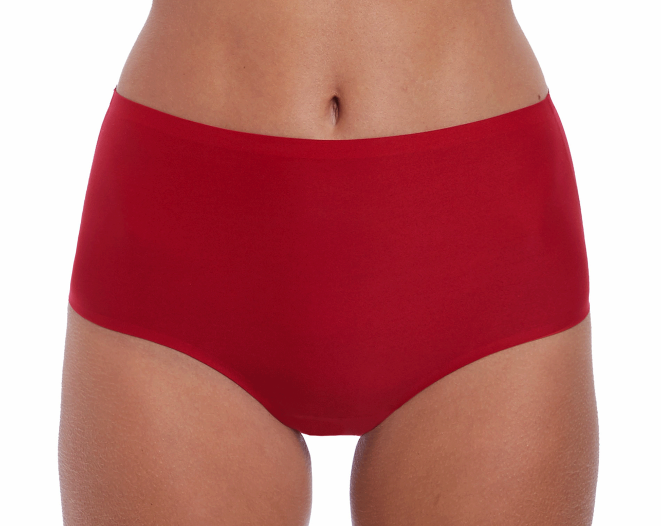 Fantasie Smoothease naadloze maxi slip kleur, plum, soft coral,  zwart, rood, marineblauw, smoky blue, cassis, taupe, ivoor , slate  of huidkleur