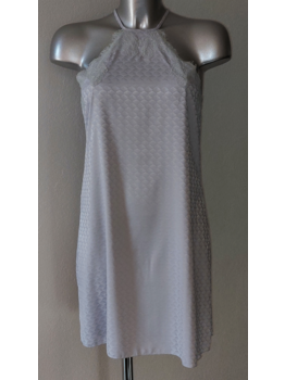 LingaDore LingaDore Ice Cube microfaser nachtjurkje kleur grijs mt 38-M of 40-L