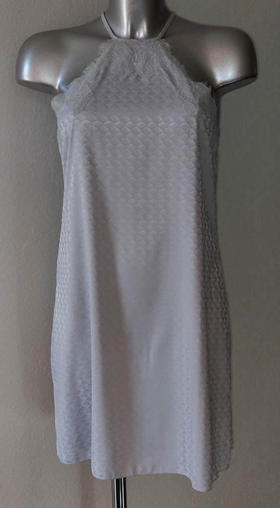 LingaDore LingaDore Ice Cube microfaser nachtjurkje kleur grijs maat M-38 of L-40