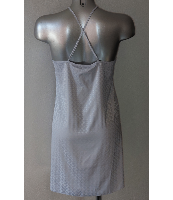 LingaDore LingaDore Ice Cube microfaser nachtjurkje kleur grijs maat M-38 of L-40