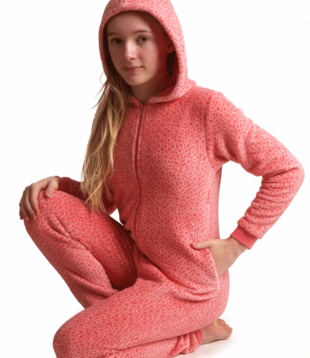 Cocodream Coral Fleece Onesie – Roze