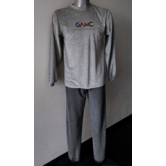 Outfitter Storm Velours Jongenspyjama – Grijs