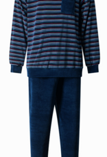 Lunatex Maxime herenpyjama – Stevige zachte velours pyjama uit de Gentlemen‑collectie