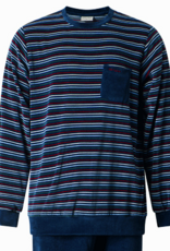 Lunatex Maxime herenpyjama – Stevige zachte velours pyjama uit de Gentlemen‑collectie