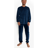 Outfitter Lino herenpyjama – zachte velourskwaliteit uit de collectie