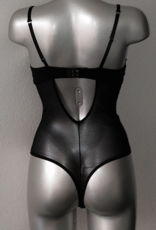 After Eden New Orleans stringbody kleur zwart met goudkleurige lurex gecombineerd mt B80