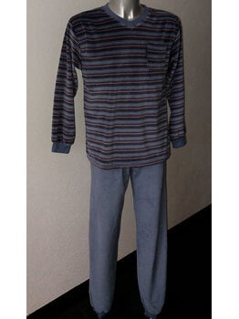 Lunatex Aiden velours herenpyjama – Outfitter