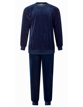 Gentlemen Ilay velours herenpyjama