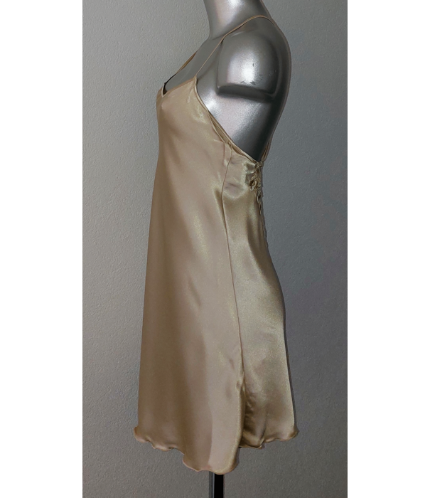 LingaDore LingaDore Yendar satijnen nachtjurkje kleur gold de mt 36-S