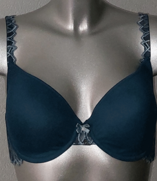 Kourtney Bh met lichte voorvorm kleur petrol