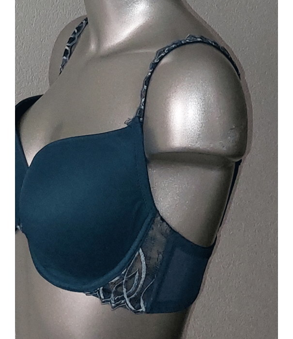 LingaDore Lingadore  Kourtney Bh met lichte voorvorm kleur petrol