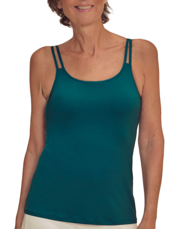 Amoena Valletta Top Deep Emerald – Prothese Top TENCEL™ Modal