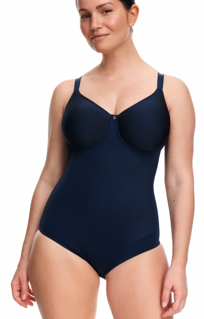 Susa Susa Catania Body 6552 in Marineblauw – Met Beugel & Licht Voorgevormde Luchtige Spacercup – Elegante Comfortbody