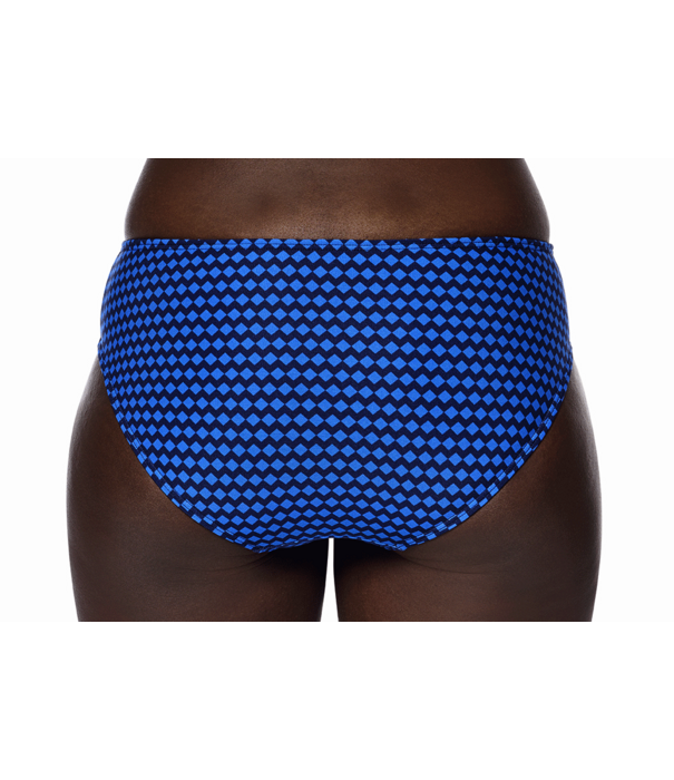 Amoena  Amoena Padua bikinislip – zachte pasvorm, stretchvoering en tijdloze stijlvolle look in blauw dessin (art. 71786)