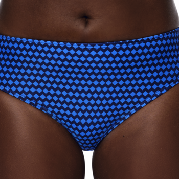Amoena Padua bikinislip – zachte & stijlvolle pasvorm in blauw dessin