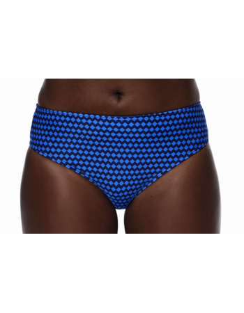 Amoena Padua bikinislip – zachte & stijlvolle pasvorm in blauw dessin