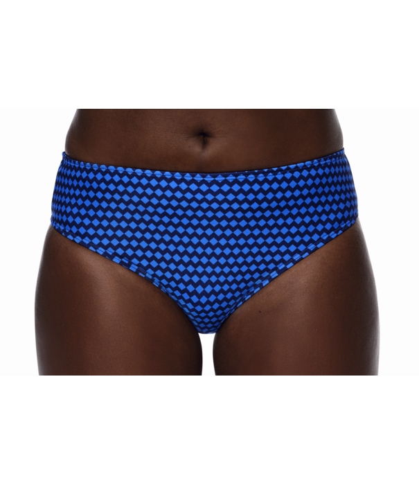 Amoena  Amoena Padua bikinislip – zachte pasvorm, stretchvoering en tijdloze stijlvolle look in blauw dessin (art. 71786)