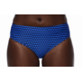 Amoena Padua bikinislip – zachte pasvorm, stretchvoering en tijdloze stijlvolle look in blauw dessin (art. 71786)