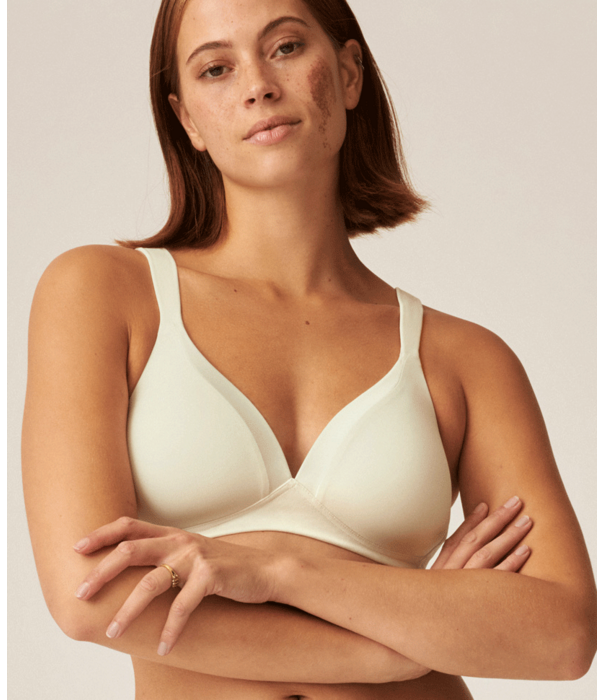 Naturana Naturana Andalusia BH zonder beugel met lichte voorvorm – ivoor