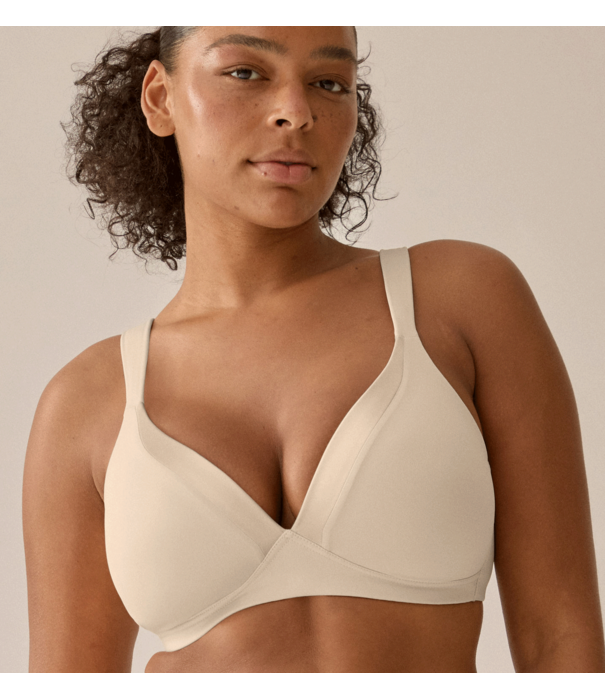 Naturana Naturana Andalusia BH zonder beugel met lichte voorvorm – ivoor