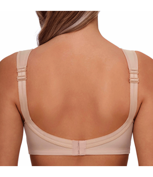 Susa Comfortabele Susa Topsy Plus Lori‑bh zonder beugel van zachte microfaser – cappuccino kleur