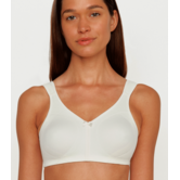 Comfortabele Susa Topsy Plus Lori‑bh zonder beugel van zachte microfaser – champagne kleur