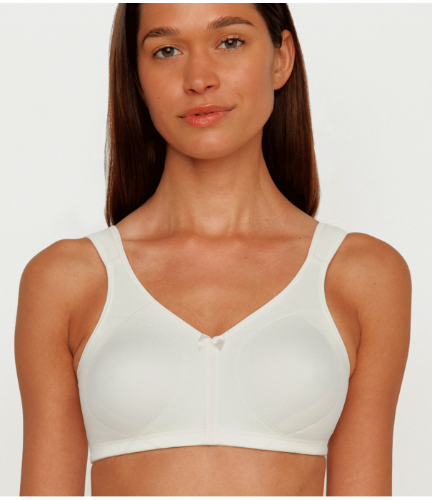 Susa Comfortabele Susa Topsy Plus Lori‑bh zonder beugel van zachte microfaser – champagne kleur