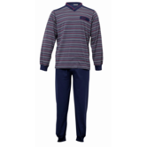 Lunatex Gentlemen Ritchie herenpyjama in katoenen single jersey