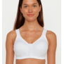 Susa London BH zonder beugel met minimizer cup en voorsluiting in Wit (B80–G100)