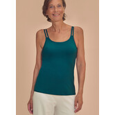 Amoena Valletta Prothese Top – Groen – Zachte Top zonder Beugel (36–56)