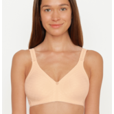 Susa Topsy Plus bh zonder beugel 9638 – hoog katoen & stevige ondersteuning   - sand kleur