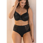 Fantasie Illusion BH in zwart met bredere beugels, gladde cups & extra zijsupport