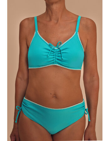 Amoena Salerno bandeau prothese bikinitop – kleur light jade