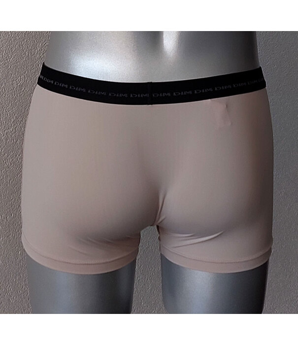 Dim  Dim heren microfaser boxershort de mt S of M zwart en mt L kleur beige