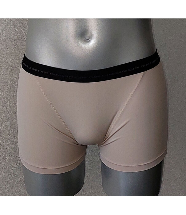 Dim  Dim heren microfaser boxershort de mt S of M zwart en mt L kleur beige