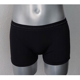 Dim heren microfaser boxershort de mt S of M zwart en mt L kleur beige