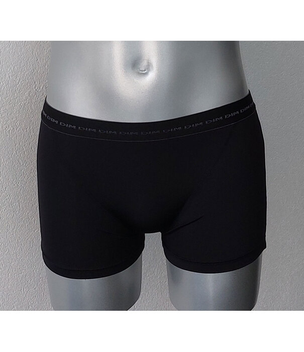 Dim  Dim heren microfaser boxershort de mt S of M zwart en mt L kleur beige