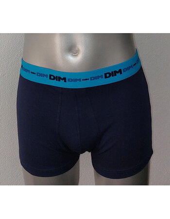 Dim  Rythmics Coton Stretch boxershortset Blue & marineblauw mt XXL