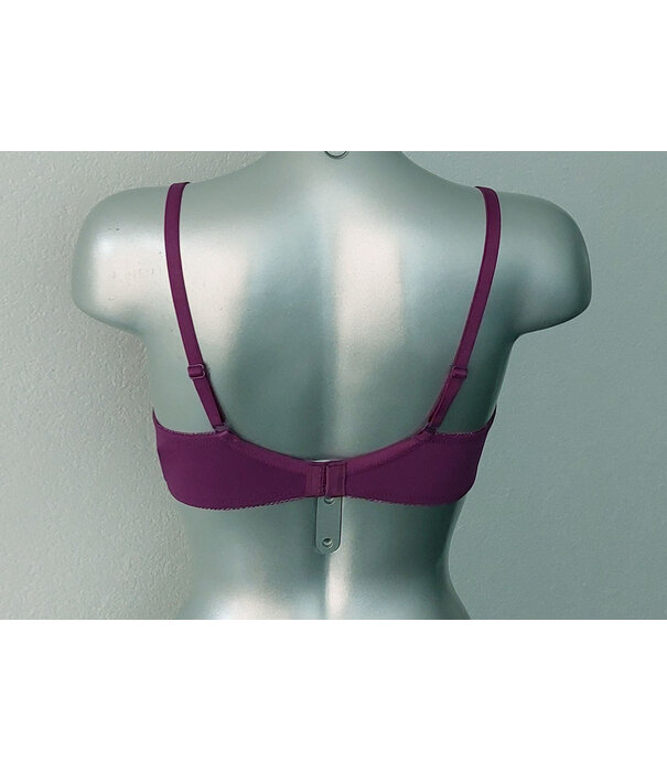 Naturana Naturana Lini T‑shirt bh zonder beugel met licht voorgevormde cup in mode kleur bessen