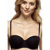 Susa Pure Fashion bh met beugel en licht voorgevormde, zachte en flexibele cups – multiway draagbaar – zwart of huidkleur