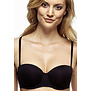 Susa Pure Fashion bh met beugel en licht voorgevormde, zachte en flexibele cups – multiway draagbaar – zwart of huidkleur