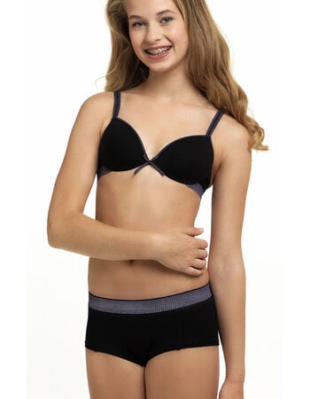 Boobs & Bloomers Audrey bh zonder beugel – licht voorgevormde cup – zwart