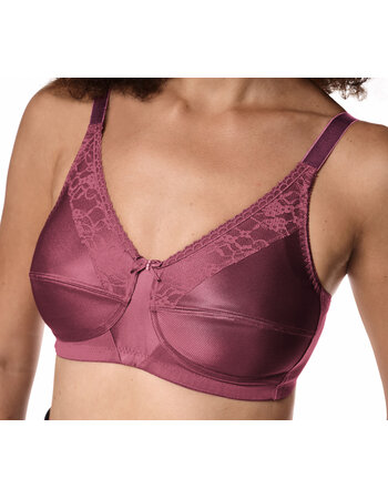 Amoena Nancy prothese bh dark rouge zonder beugel